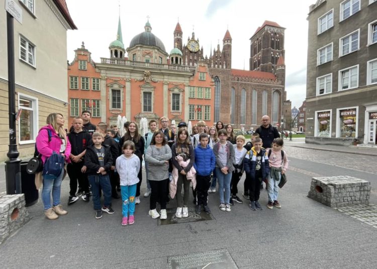 Uczniowie z Drążnej w Gdańsku