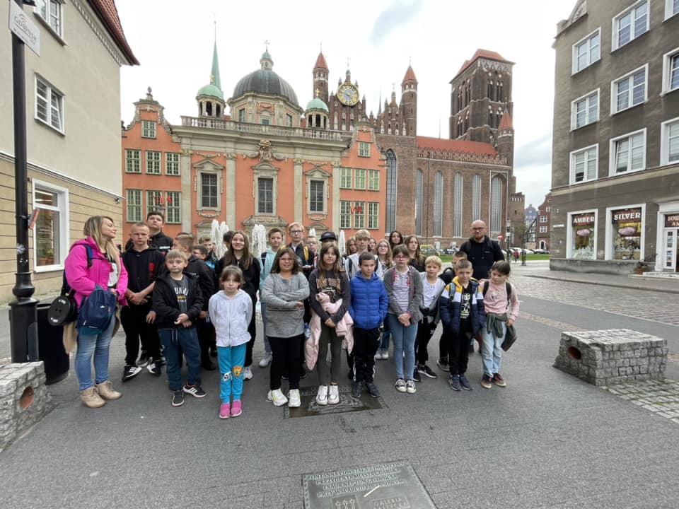 Uczniowie z Drążnej w Gdańsku