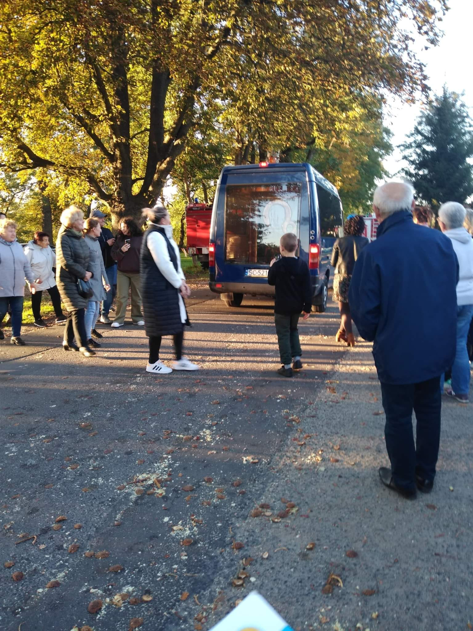 W Gółkowie z radością witali obraz Matki Boskiej