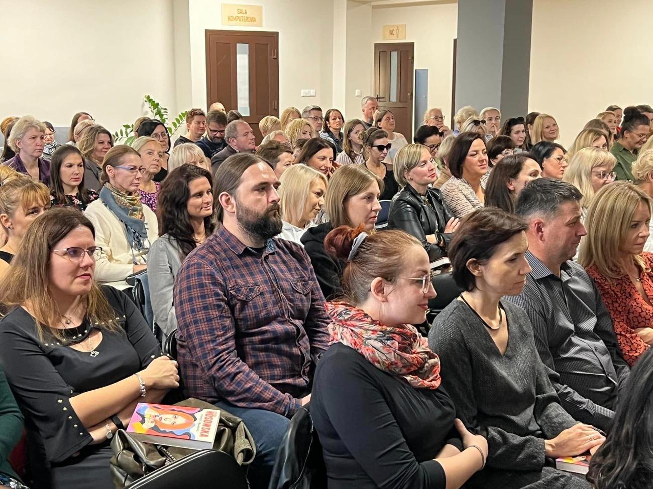 To spotkanie przyciągnęło do biblioteki tłumy