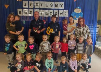 Policjanci odwiedzili przedszkole