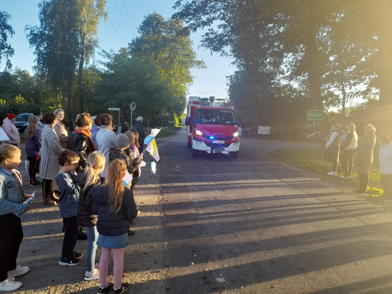 W Gółkowie z radością witali obraz Matki Boskiej