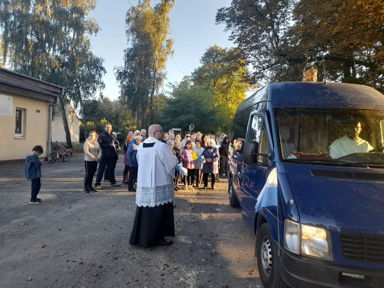 W Gółkowie z radością witali obraz Matki Boskiej