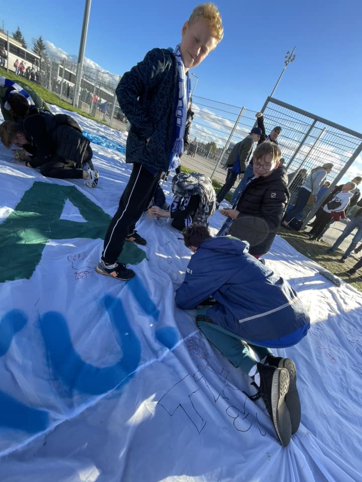 Słupeccy ministranci pojechali na mecz