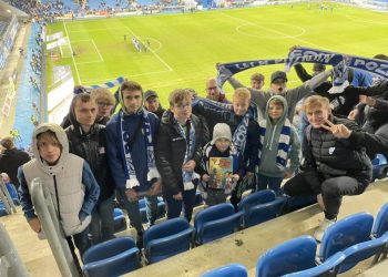 Słupeccy ministranci pojechali na mecz