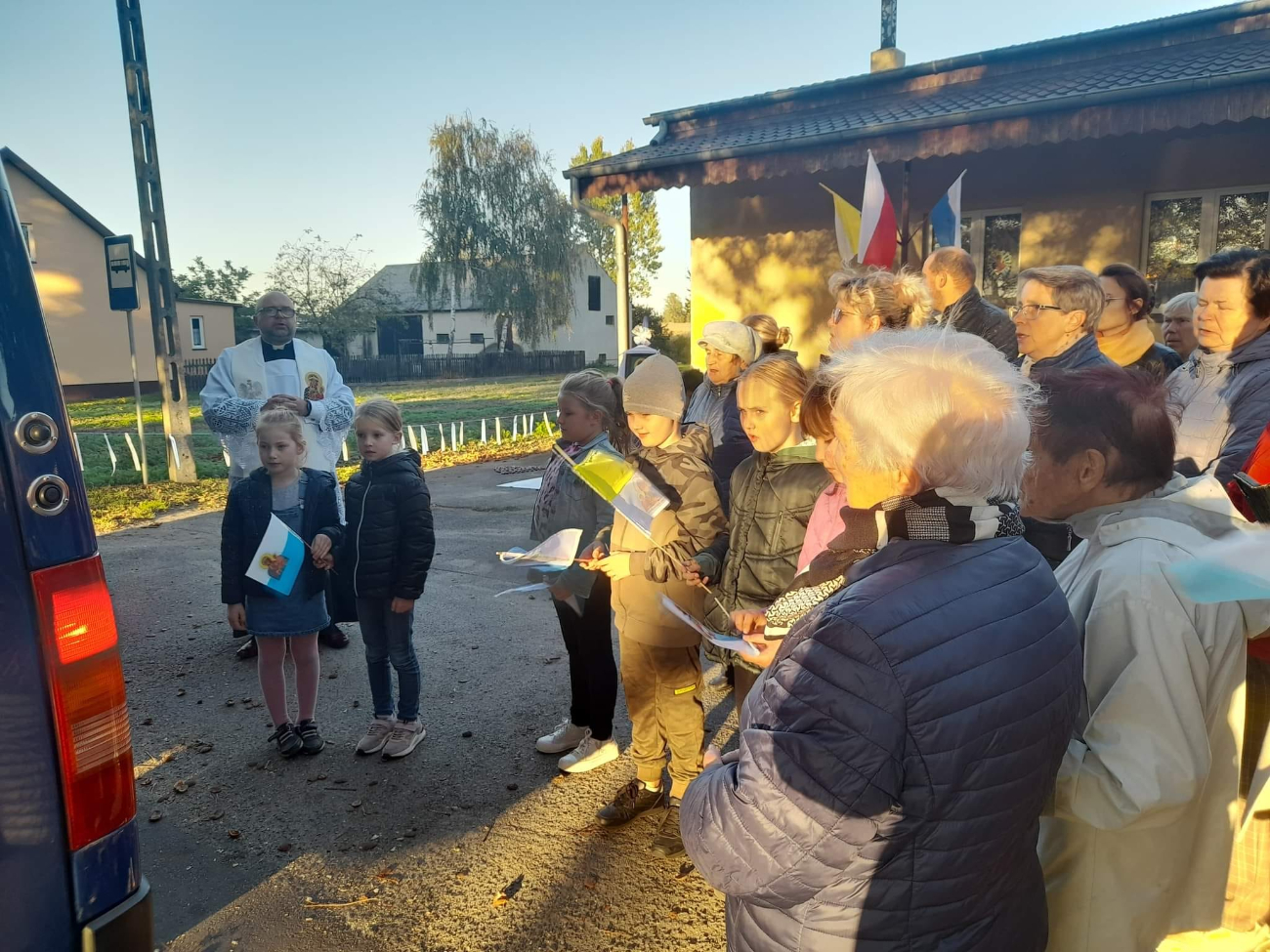 W Gółkowie z radością witali obraz Matki Boskiej