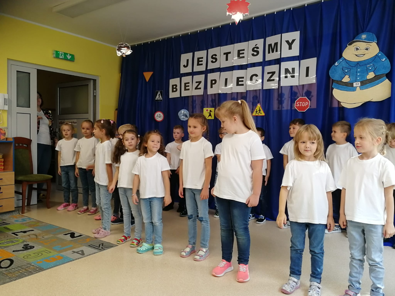 Policjanci odwiedzili przedszkole