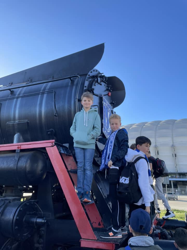 Słupeccy ministranci pojechali na mecz