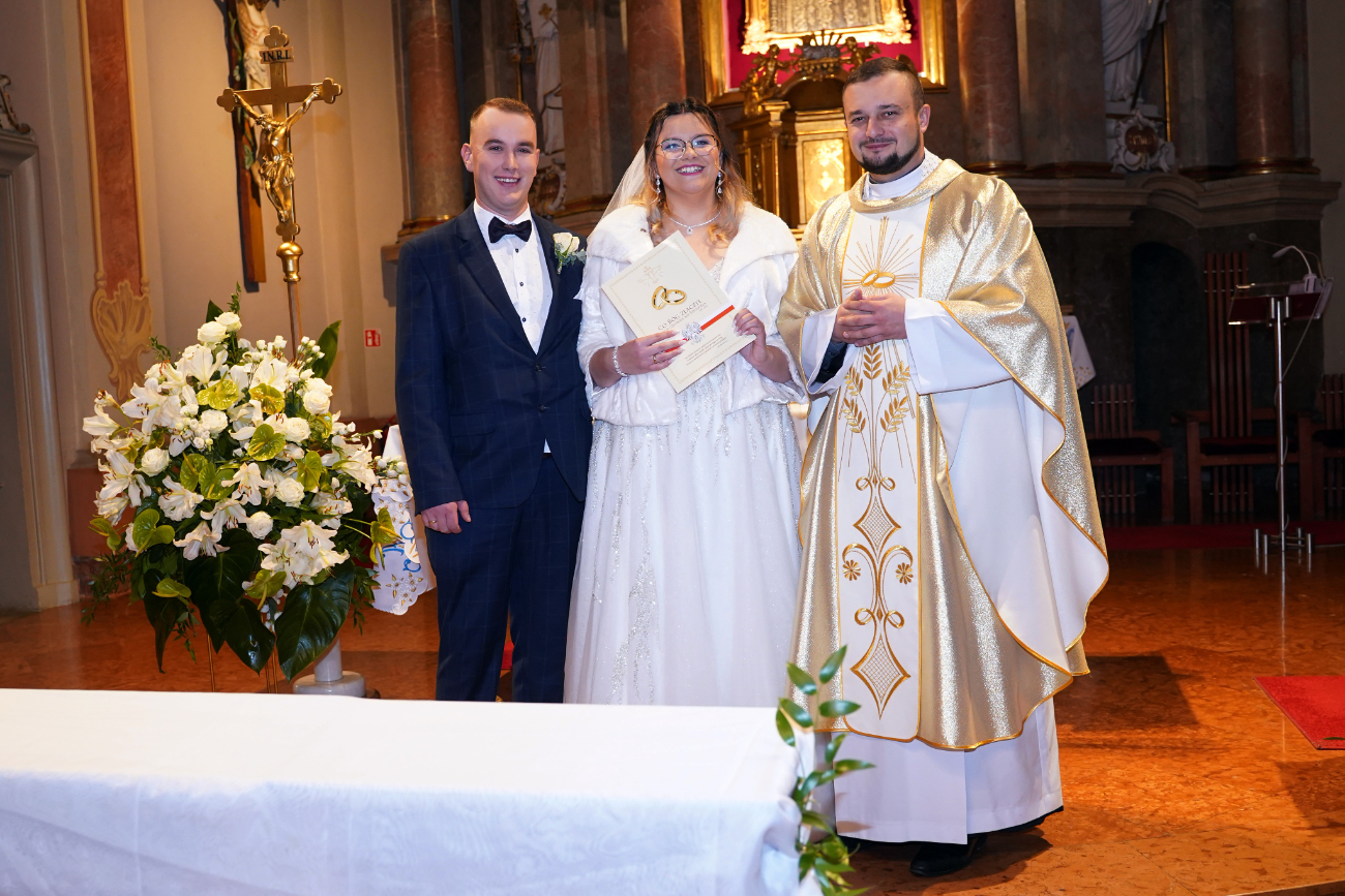 Klaudia i Arek. Wszystkiego najlepszego!