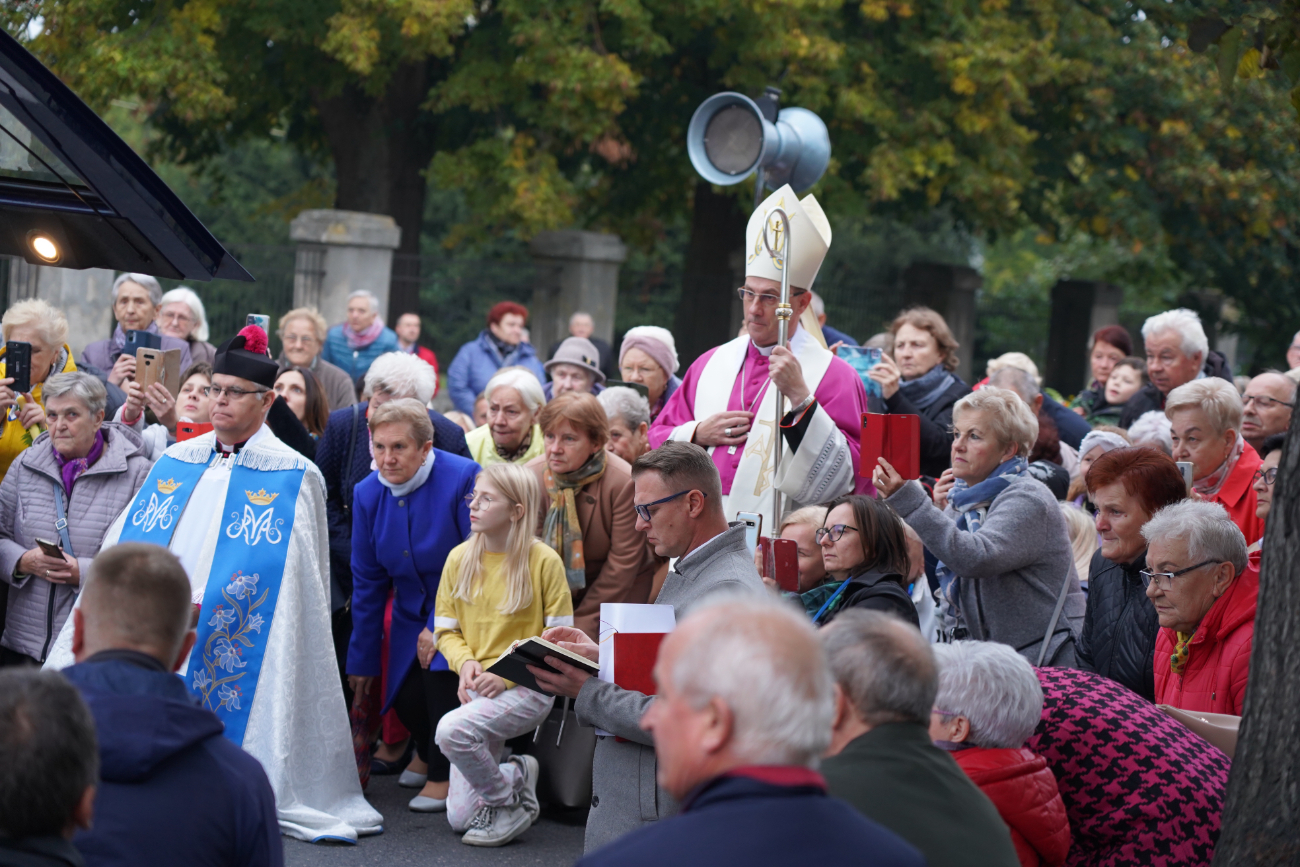 Słupczanie powitali Matkę Boską ZDJĘCIA