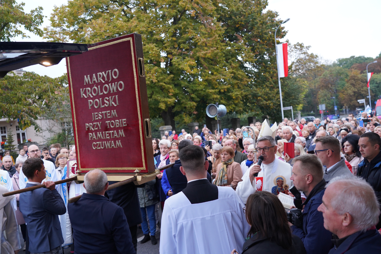 Słupczanie powitali Matkę Boską ZDJĘCIA