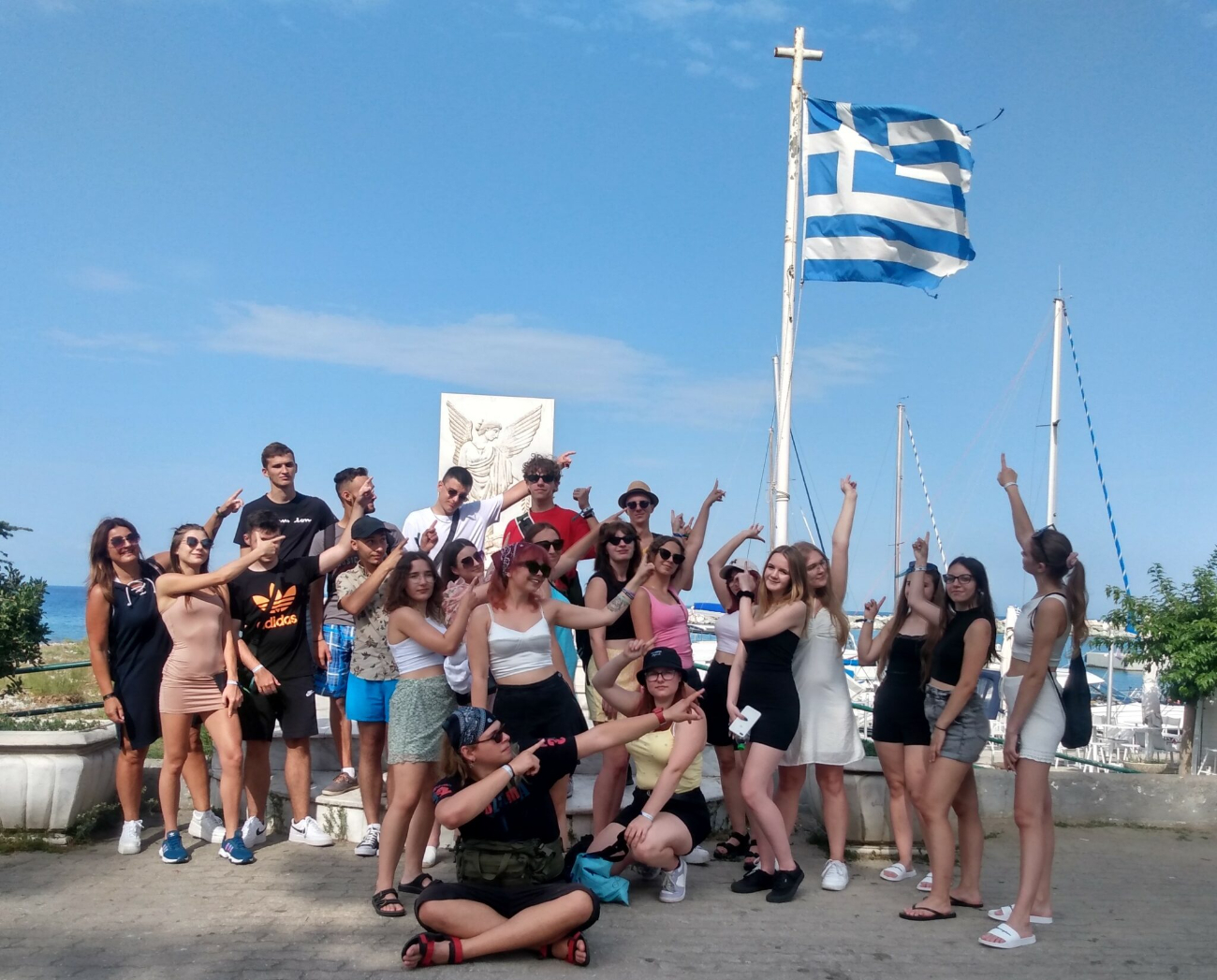 Na praktykach w Grecji