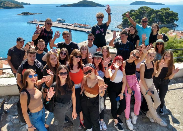 Na praktykach w Grecji