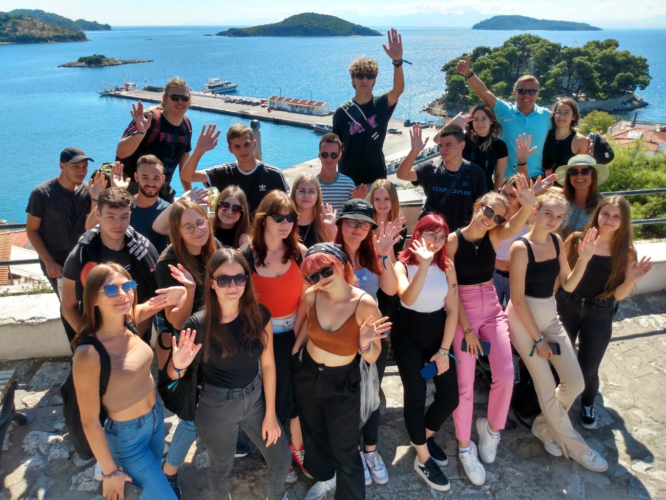 Na praktykach w Grecji