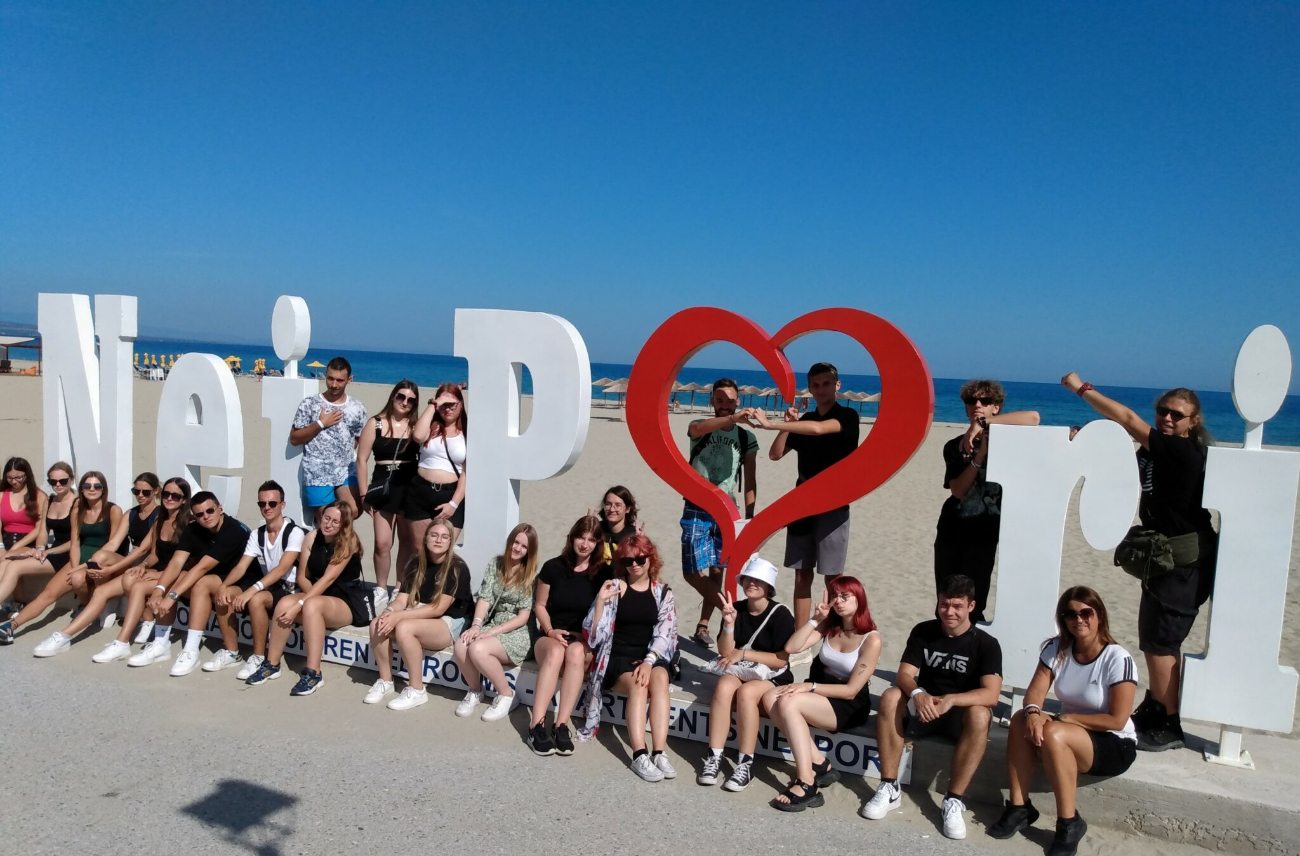 Na praktykach w Grecji