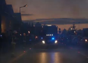 Hucznie powitali nowy wóz. Zobacz film