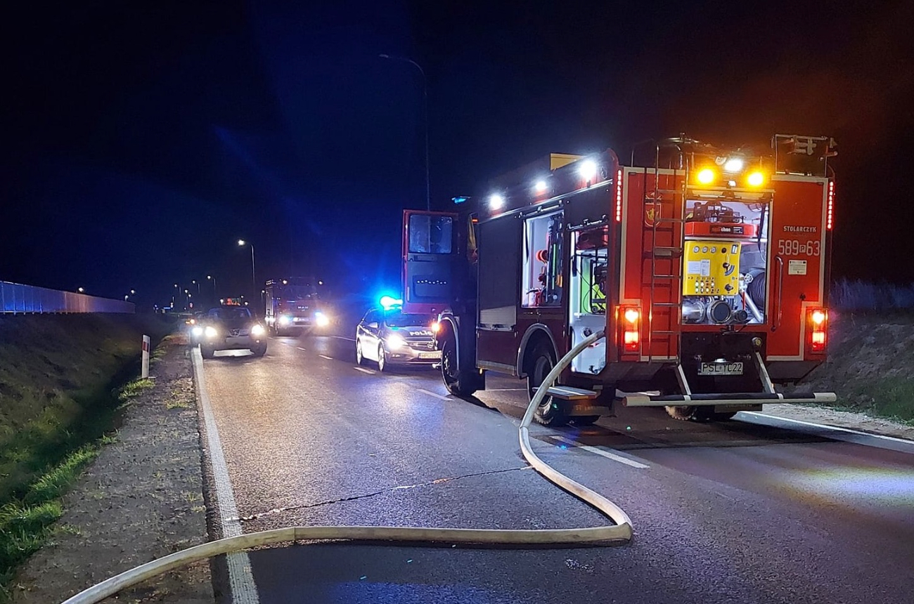 Bardzo groźnie na nowej drodze