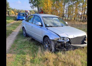 Wypadek w Kochowie. Zderzyły się dwa auta