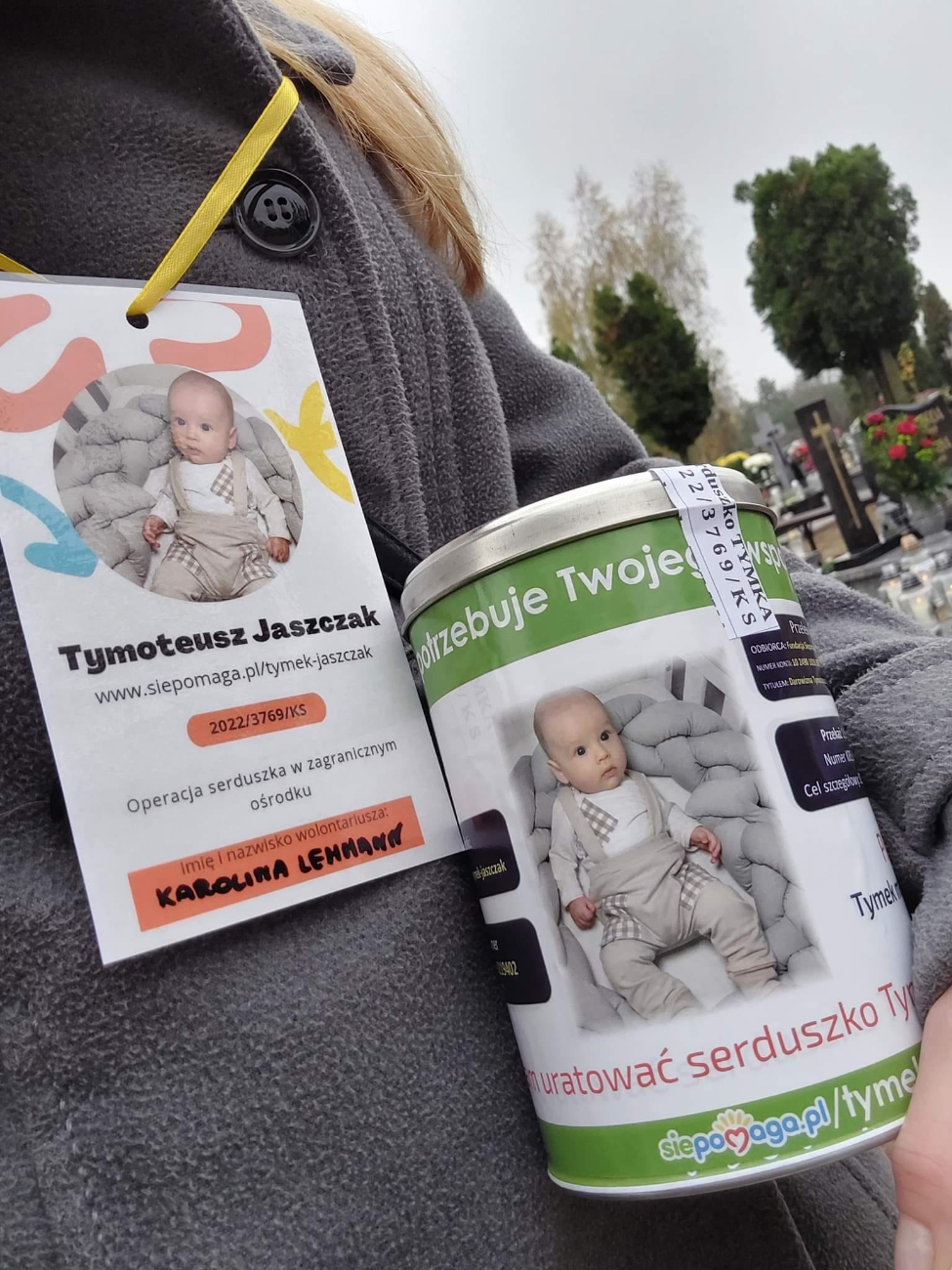 Przy cmentarzach zbierali dla Tymka. Wiemy, ile wrzuciliście do puszek