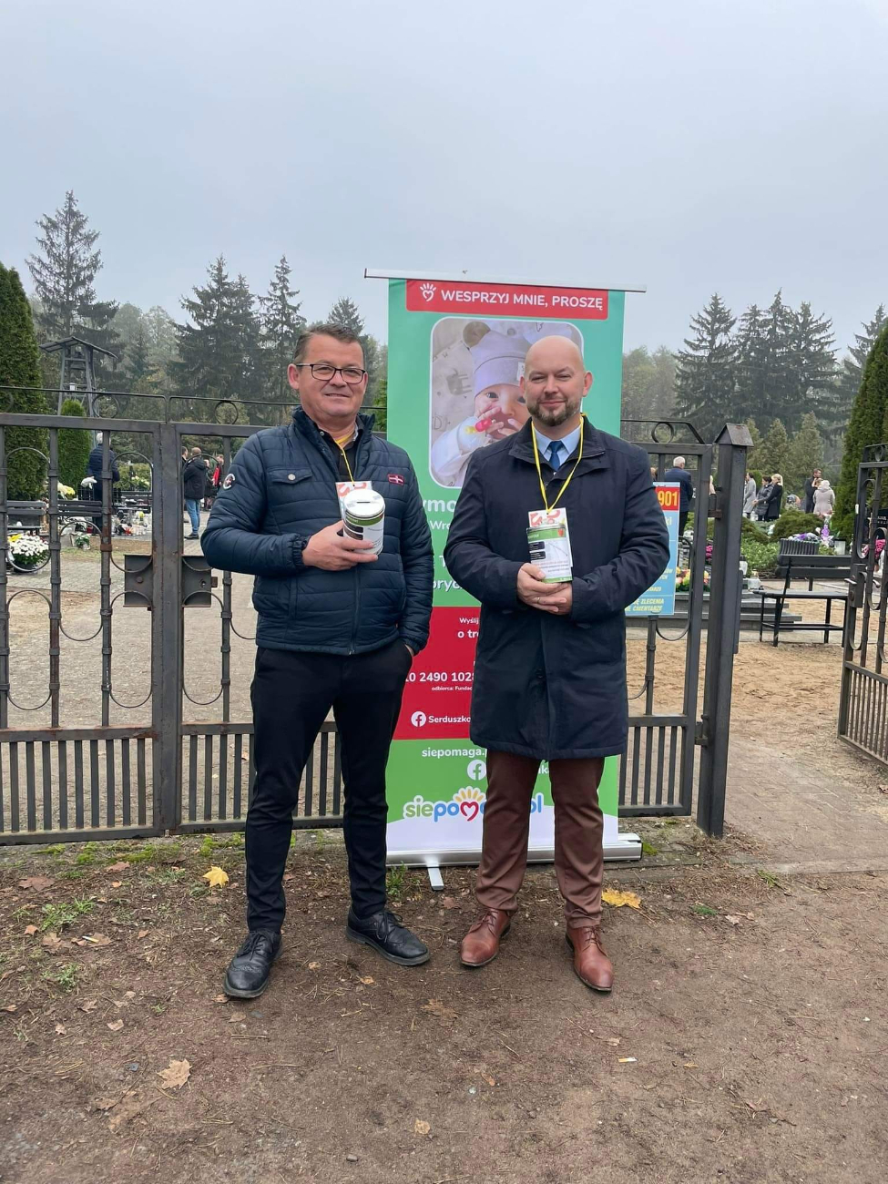 Przy cmentarzach zbierali dla Tymka. Wiemy, ile wrzuciliście do puszek