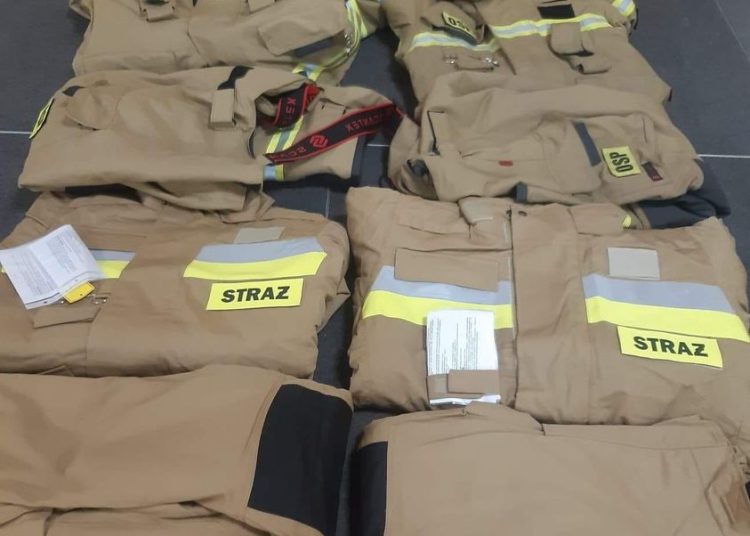 Ubrania dla druhów z Piotrowic