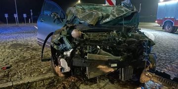 Skasował znaki na nowym rondzie ZDJĘCIA