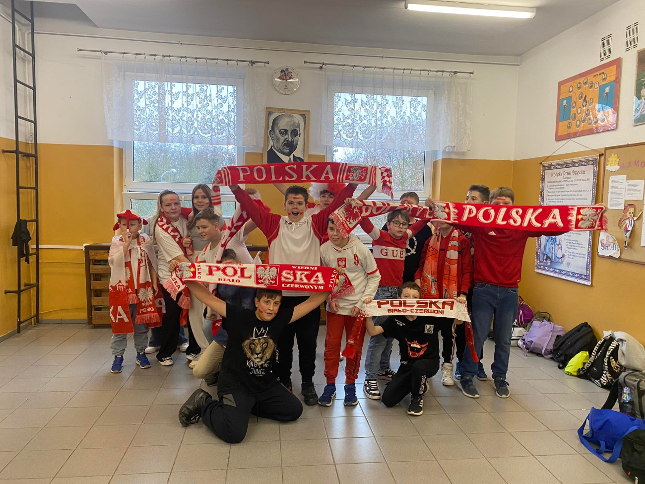 Niezwykła strefa kibica w Giewartowie ZDJĘCIA