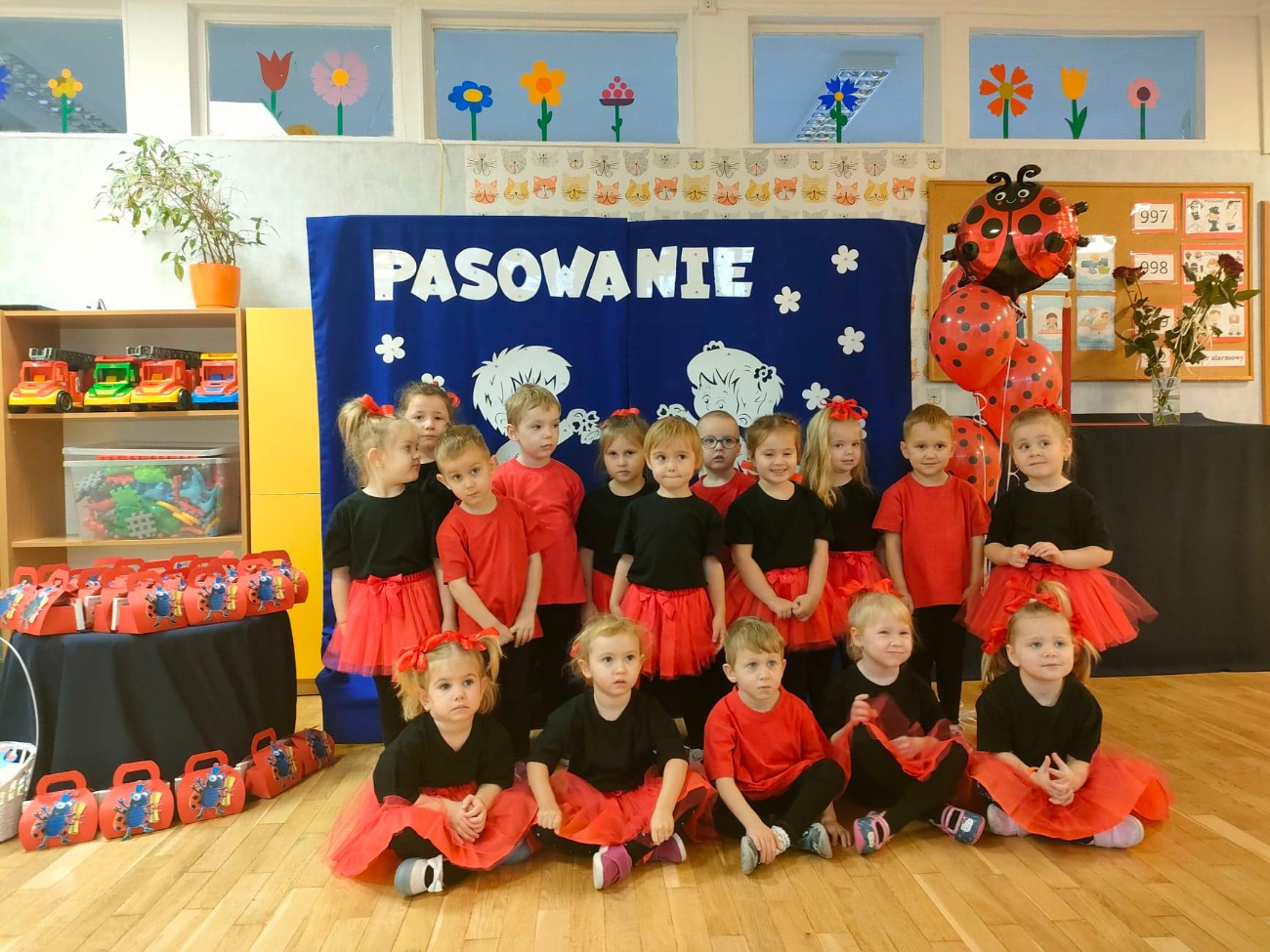 Uroczyste pasowanie w sercach zostanie