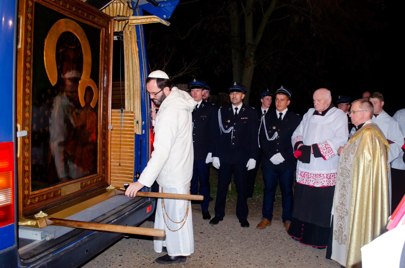 Obraz Matki Bożej był w Brudzewie. Zobacz zdjęcia