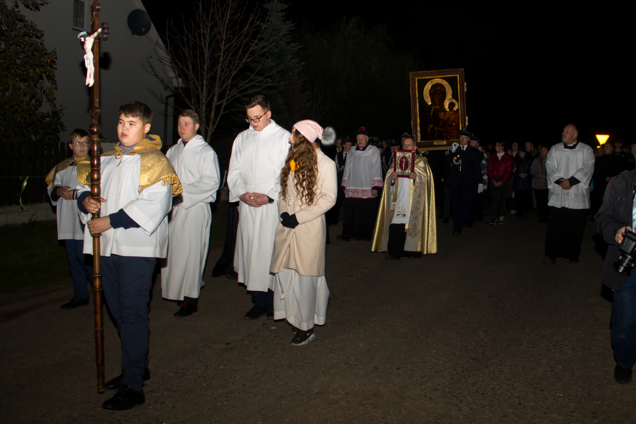 Obraz Matki Bożej był w Brudzewie. Zobacz zdjęcia