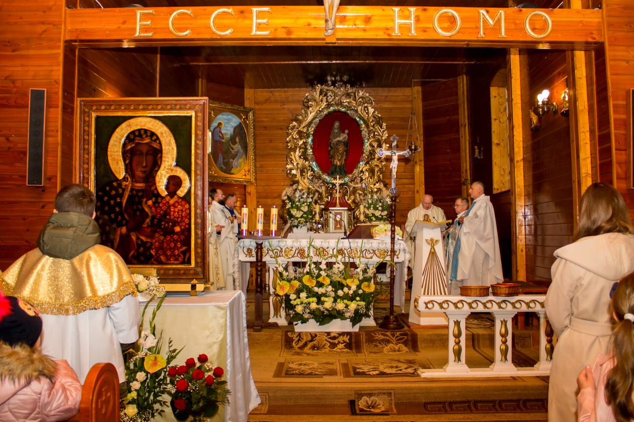 Obraz Matki Bożej był w Brudzewie. Zobacz zdjęcia
