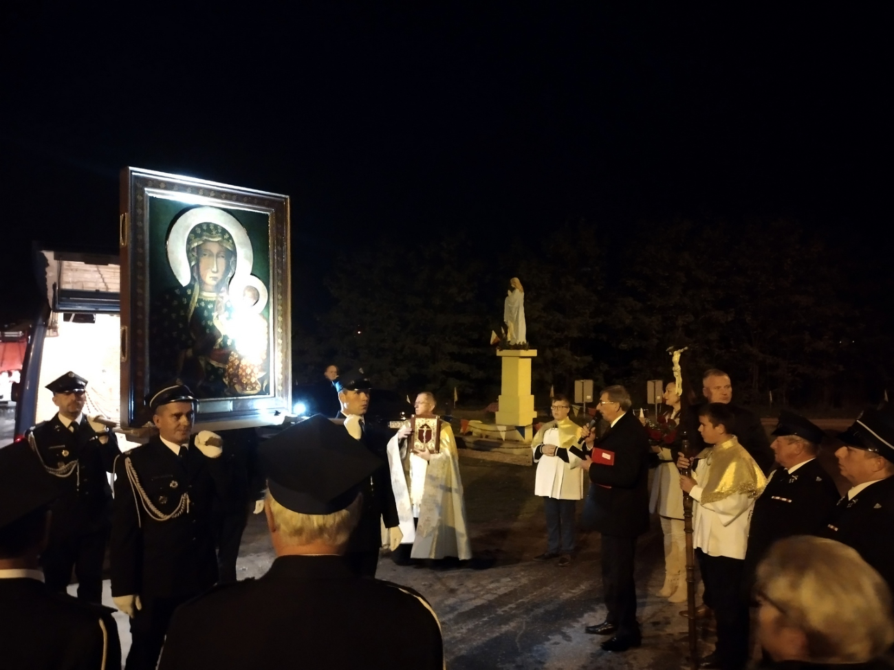 Obraz Matki Bożej był w Brudzewie. Zobacz zdjęcia