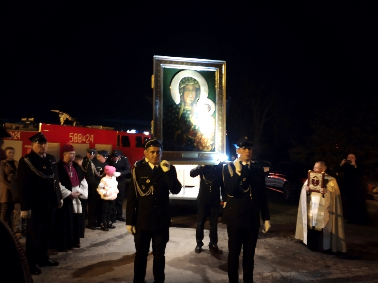 Obraz Matki Bożej był w Brudzewie. Zobacz zdjęcia