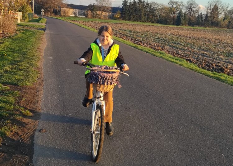 Cała wieś w odblaskach