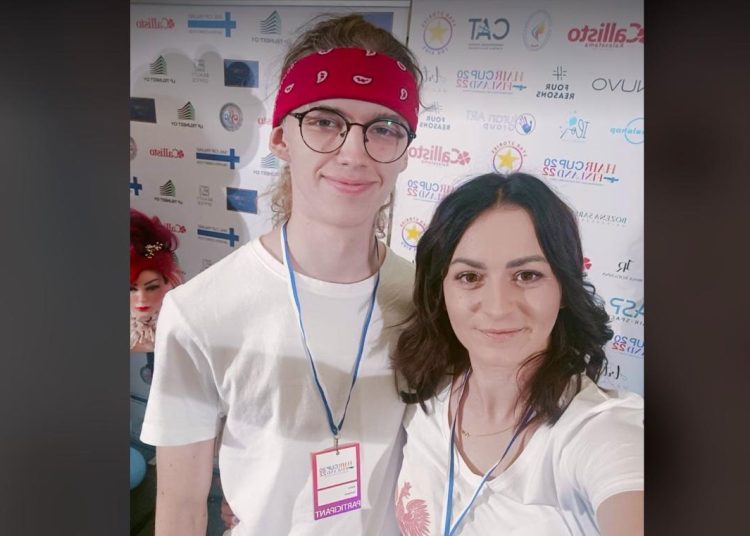 Oliwier fryzjerskim wicemistrzem Europy