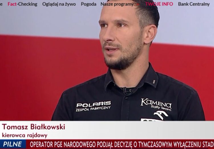 „Niepodległościowy Top Gun”. Kamena Rally Team w telewizji