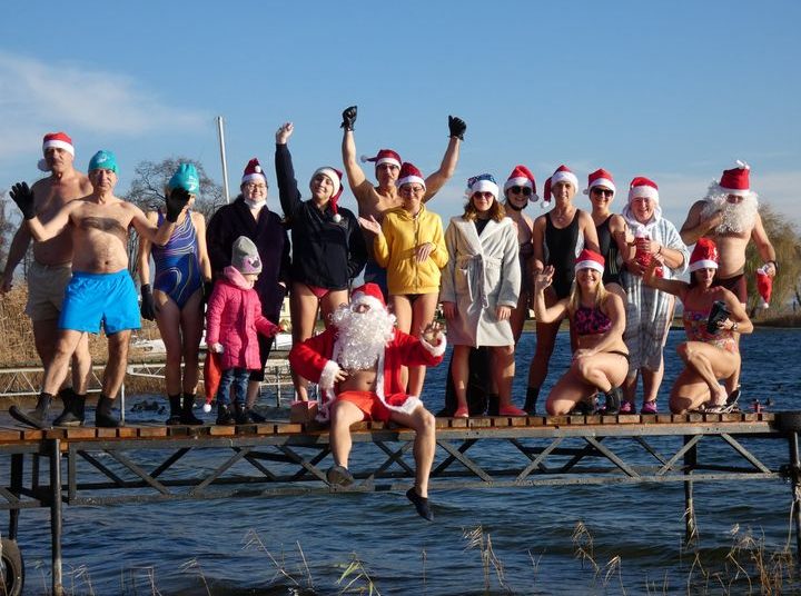 Mikołajkowe morsowanie z Powidzkimi Morsami