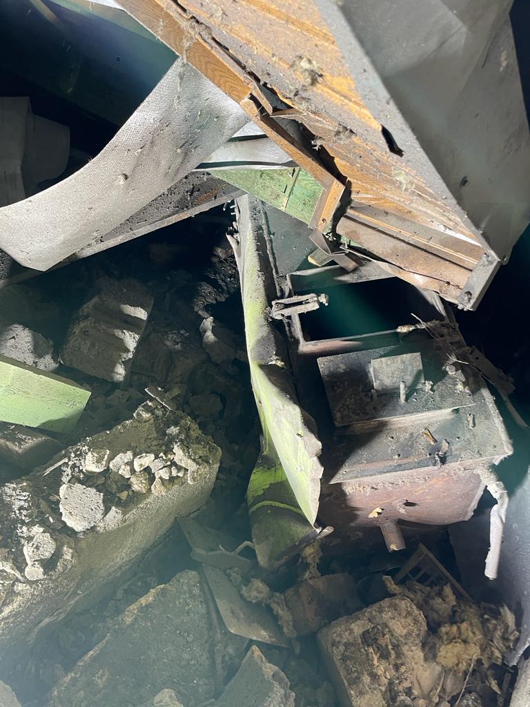 Wybuchł piec. W domu były dwie osoby