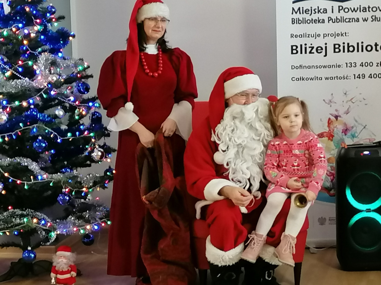 Mikołaj w bibliotece. Tak się bawili najmłodsi