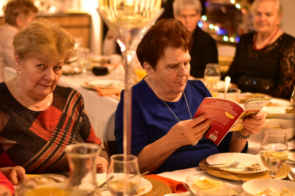Wigilijnie u zagórowskich seniorów