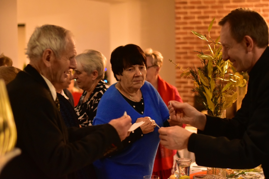 Wigilijnie u zagórowskich seniorów