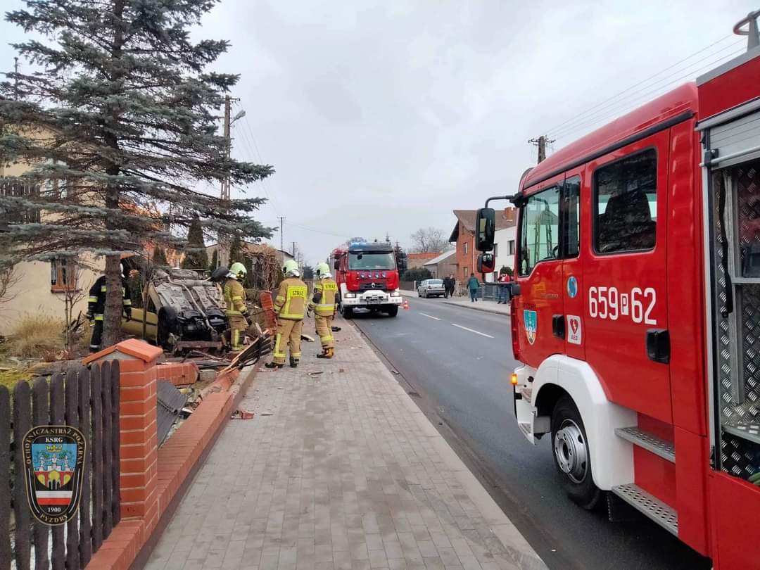 Kolejny taki wypadek w tym miejscu ZDJĘCIA