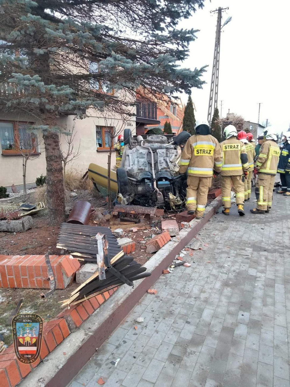 Kolejny taki wypadek w tym miejscu ZDJĘCIA