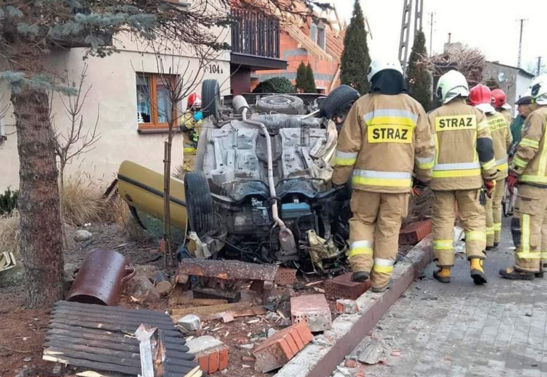 Kolejny taki wypadek w tym miejscu ZDJĘCIA