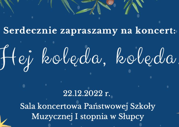 Szkoła Muzyczna zaprasza na świąteczny koncert