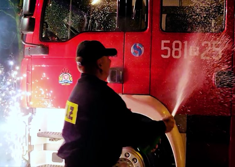 Tak witali nowy wóz. Zobacz film