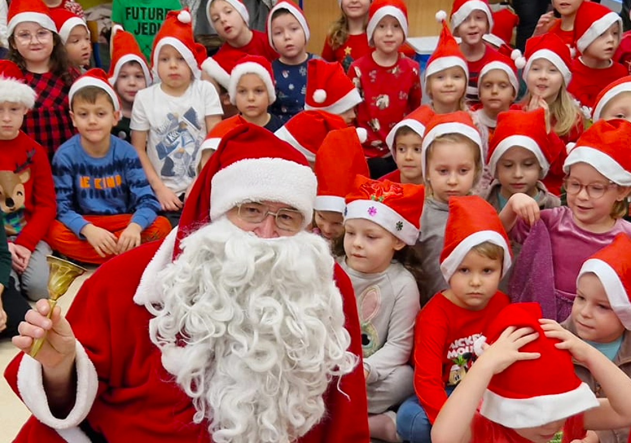 Mikołaj w słupeckich przedszkolach ZDJĘCIA