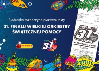 Biedronka rozpoczyna pierwsze takty 31. Finału Wielkiej Orkiestry Świątecznej Pomocy