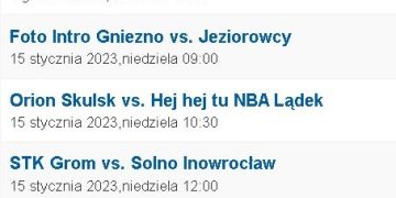 Uwaga! Zmiany w terminarzach