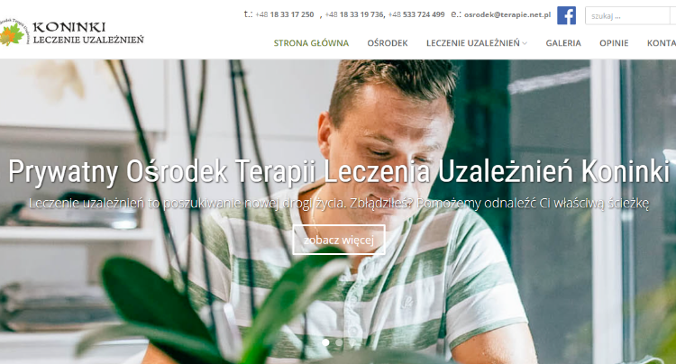 Renomowany ośrodek terapii uzależnień